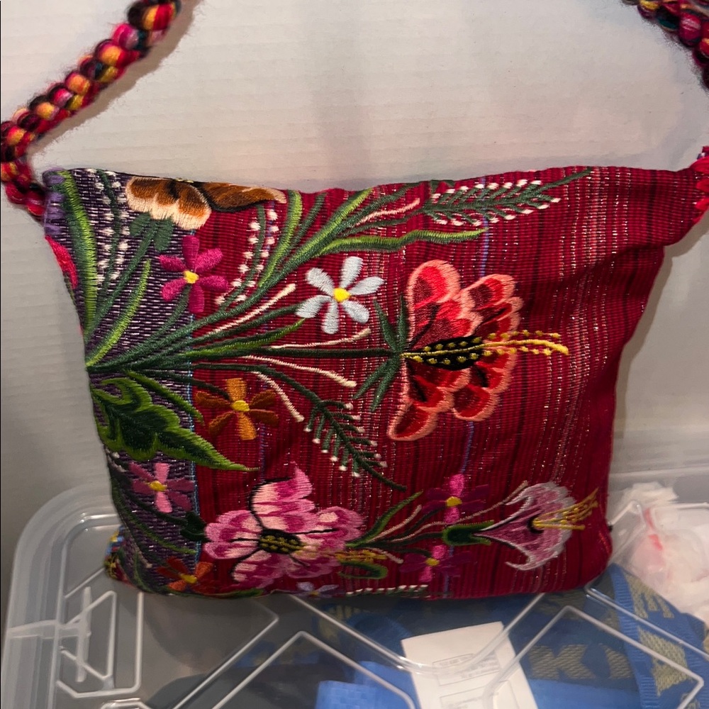 Vintage Guatemalan HUIPIL Crossbody Bag - Picture 5 of 7